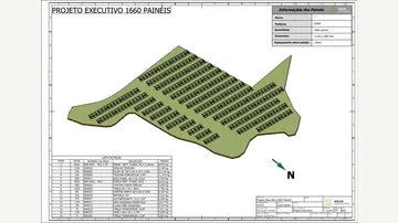 Capa de Projeto Executivo 1660 Painéis