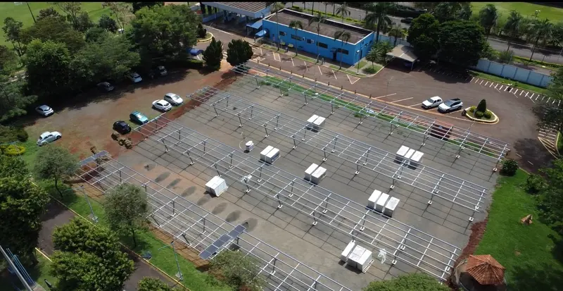 Aplicação da estrutura Carport Biposte, foto 2