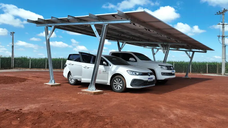 Aplicação da estrutura Carport Biposte, foto 3
