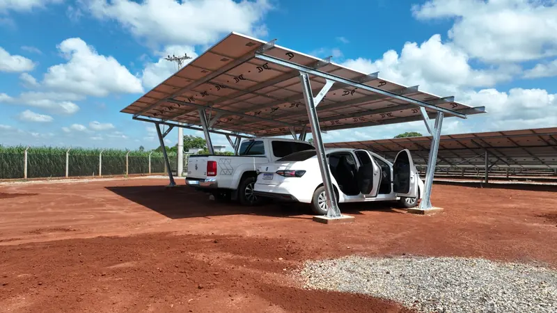 Aplicação da estrutura Carport Biposte, foto 4