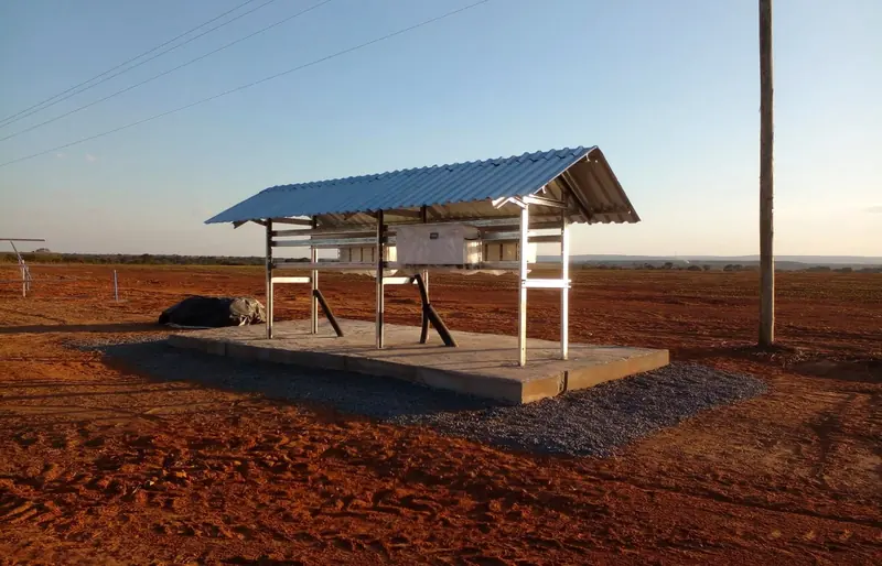 Aplicação da estrutura Skid Abrigo para inversores, foto 1