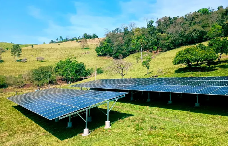 Aplicação da estrutura Solo Tripla Biposte, foto 2