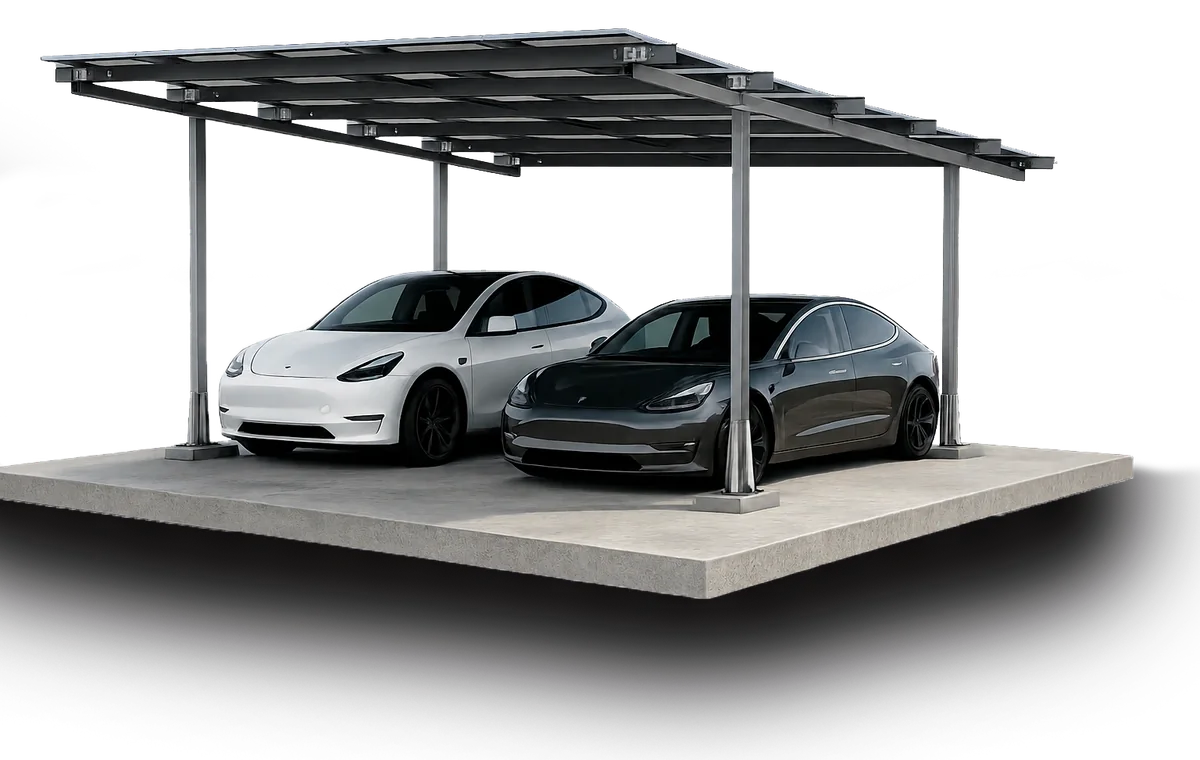 Render da estrutura Carport Standard
